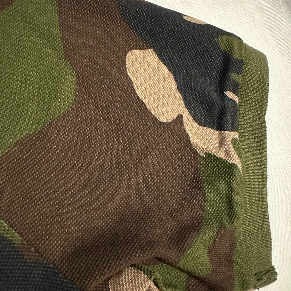 Polo by Ralph Lauren Boys' Camo Polo Shirt - Green, Brown, Black L 14-16 - Picture 9 of 16
